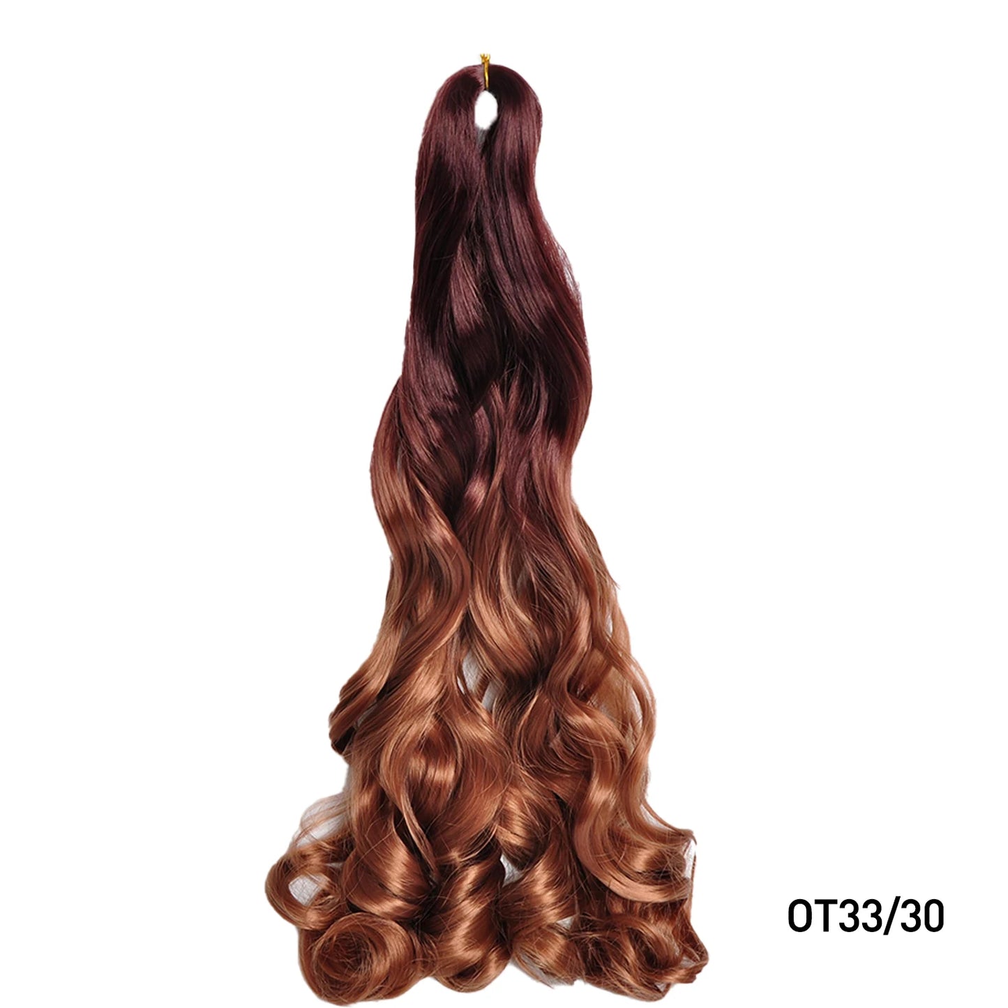 French Curls Braiding Hair 24Inch Hair Extensions