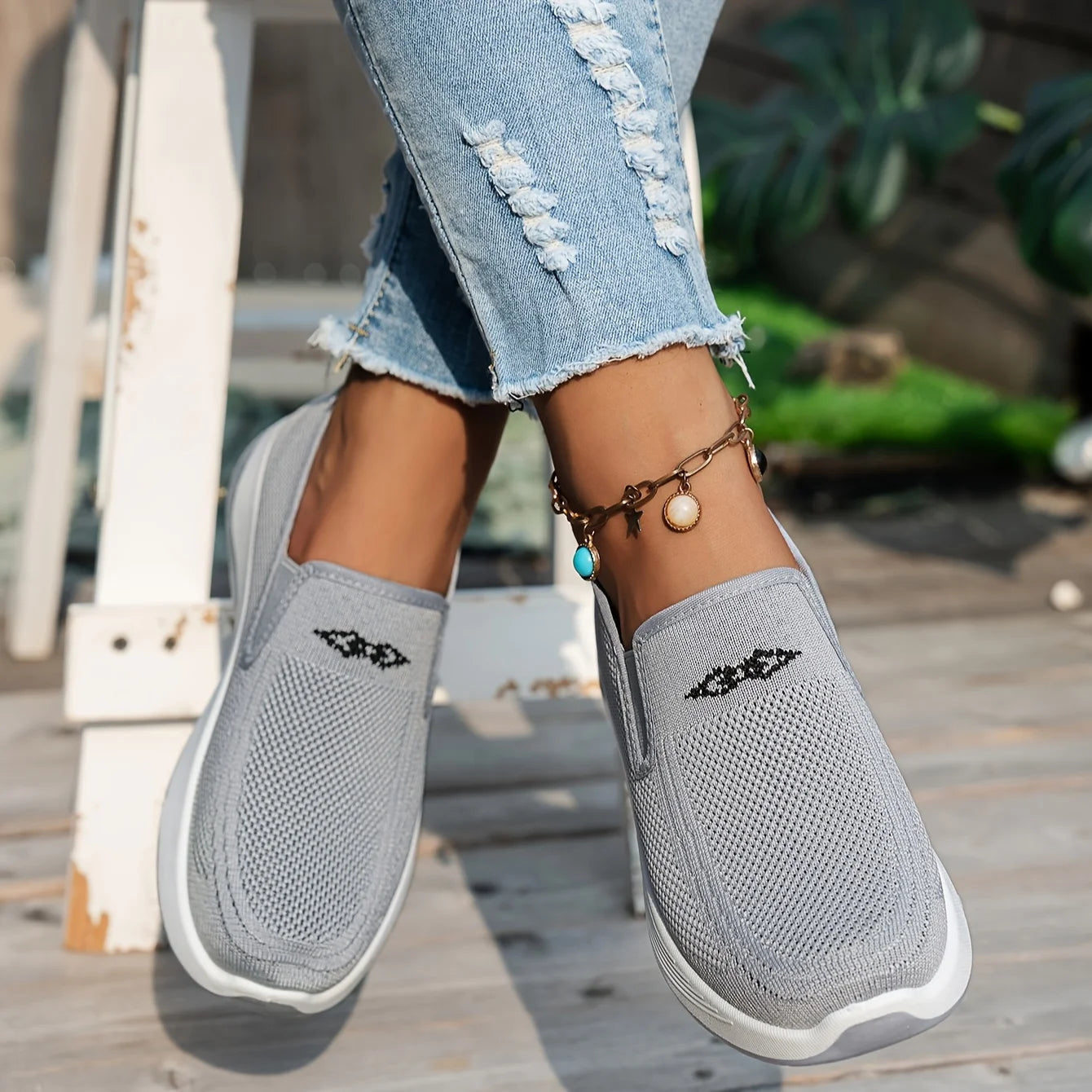 Casual comfortable work shoes