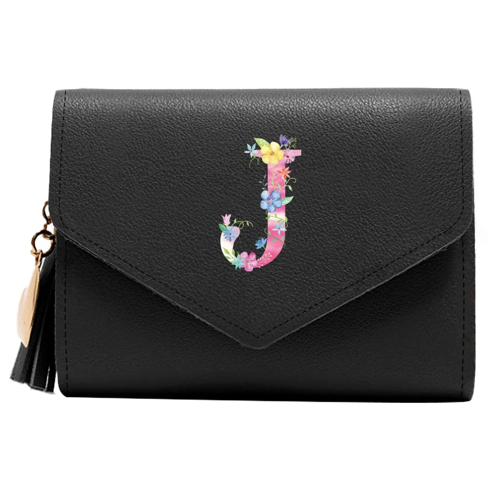 Mini Letter Slim Credit Card Holder Wallet