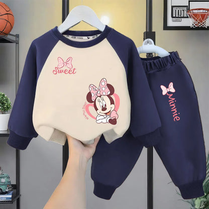 Spring Autumn Casual Sweatshirts Long Sleeve Hoodies Sets