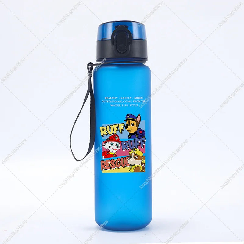 650ML PAW Patrols Boys Water Bottle Cartoon Anime Leak Proof Sports Bottles