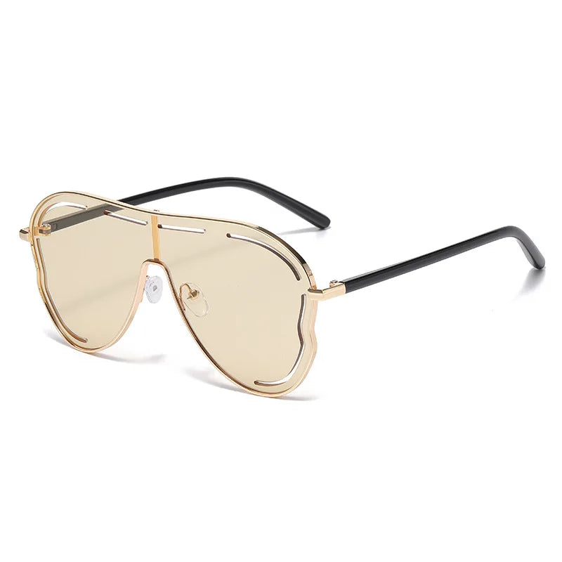 Vintage Round Circular Pilot Sunglasses