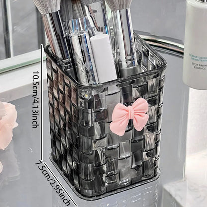 Clear Acrylic Makeup Brushes Storage Box