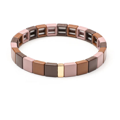 Elegant Rainbow Boho Geometric Bracelets