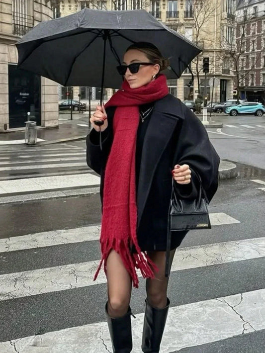 Luxury Cashmere Thickened Warm Shawl Scarf