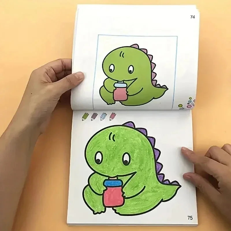 160 Page Children's Painted Painting Book