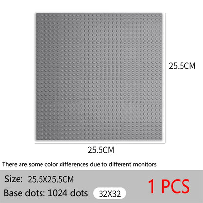 Baseplate 32x32 16X32 Dots Classic Brick Plate Building Blocks