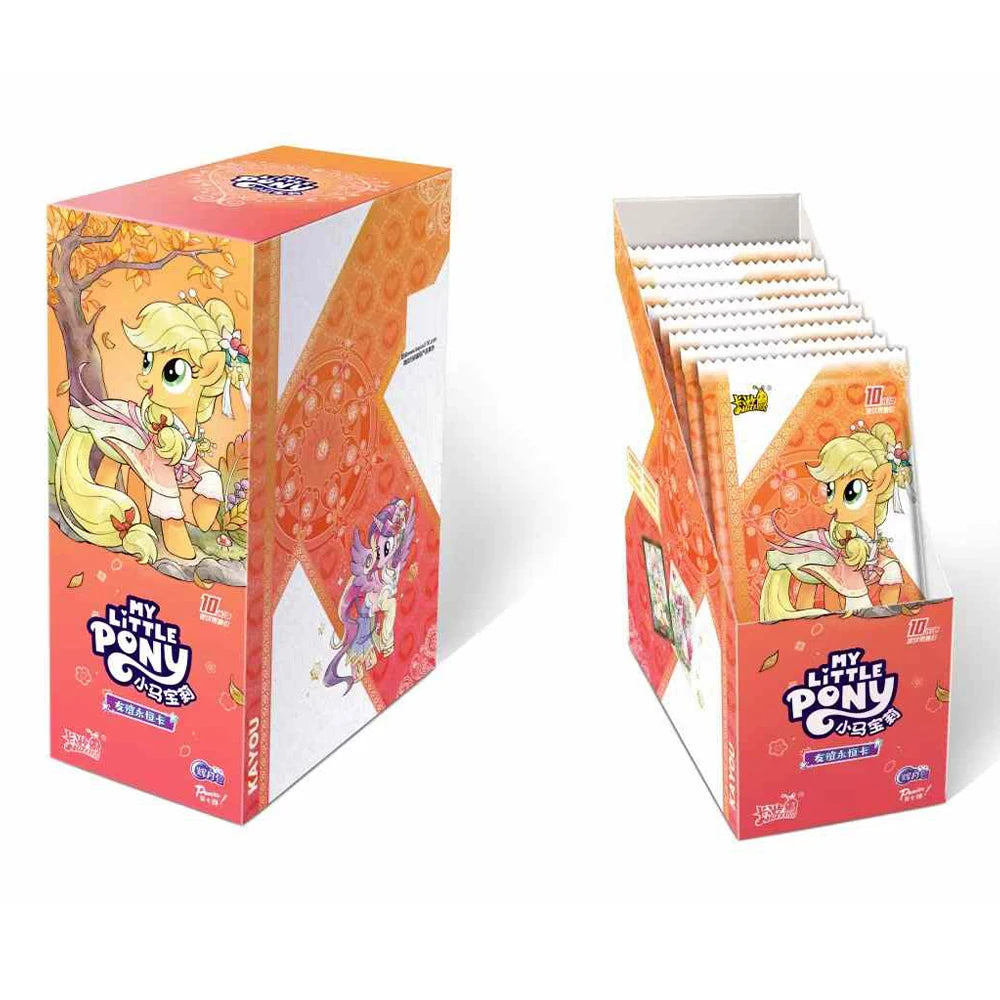 Genuine My Little Pony Card 40th Anniversary Limited Friendship Eternal Card Rare Toy