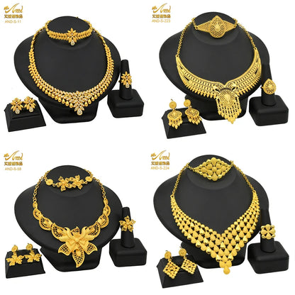 African Jewelry Big Necklace Jewelry Set