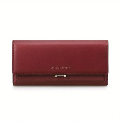Luxury Long Purse Clutch Large Capacity Wallets