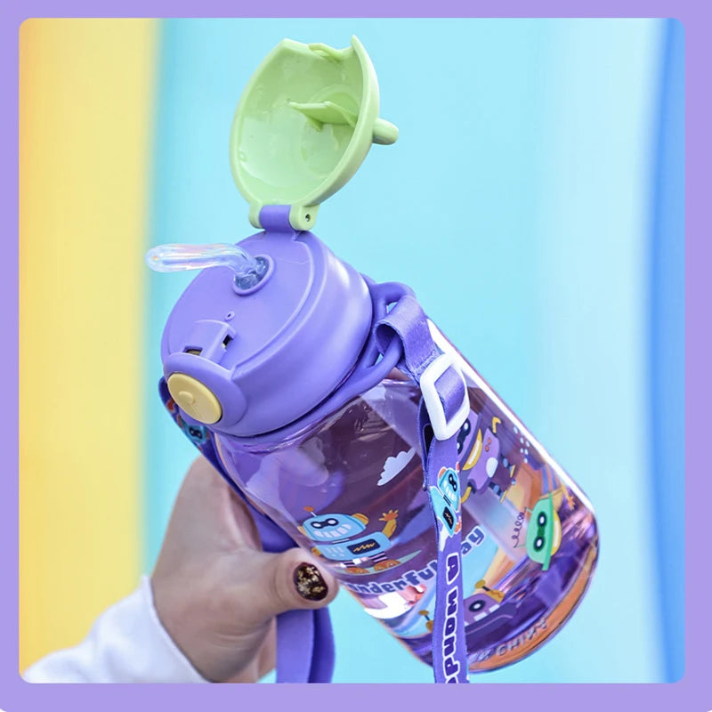 1PC Kids Water Sippy Cup Kids Water Bottle