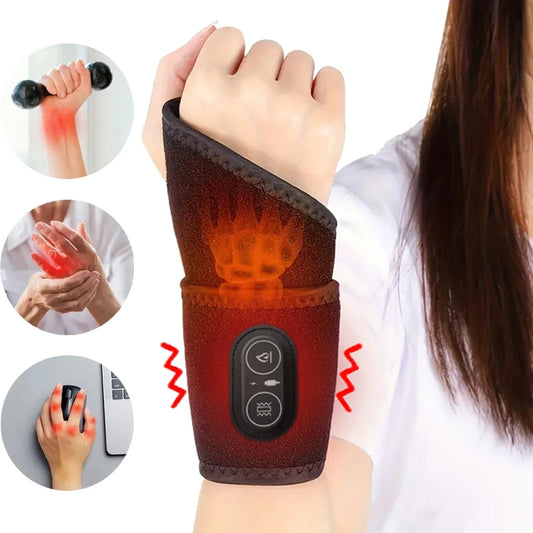 Electric Heated Wrist Joints Brace Heating Pad