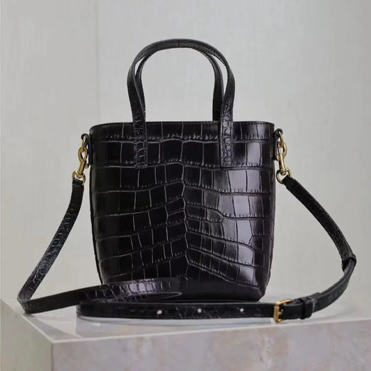 High Quality First Layer Cowhide Hand Bill Shoulder Bag