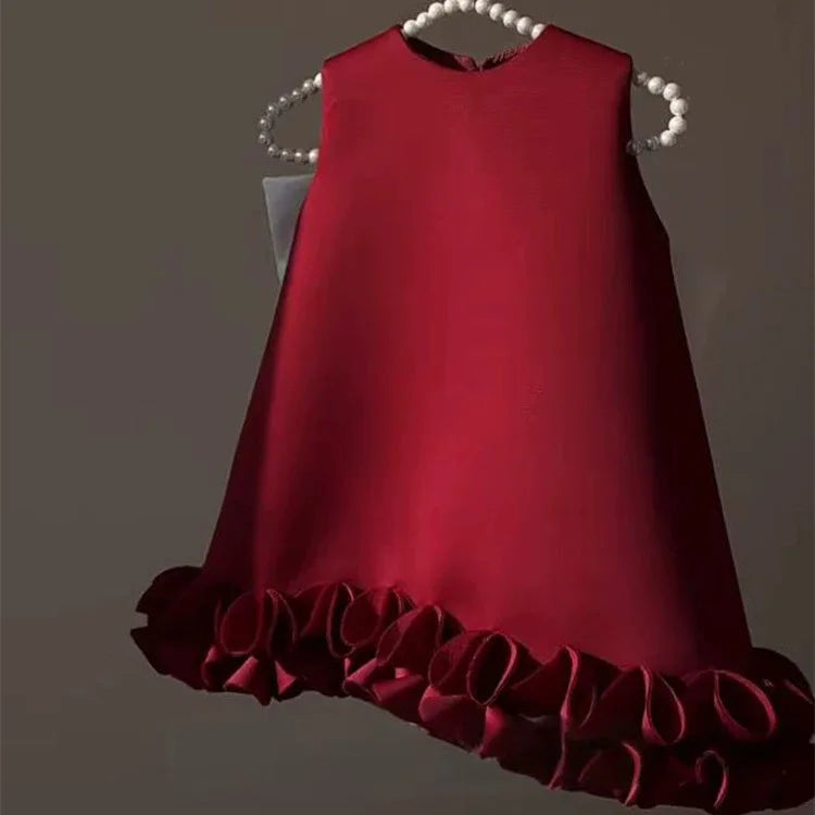 Winter Sweet Bow High-end Princess Dress