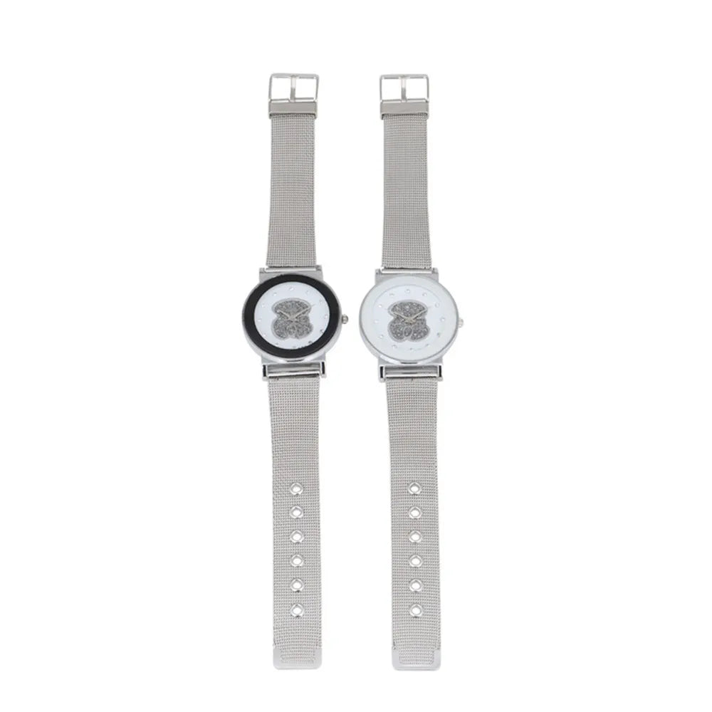 Luxury Bear Diamond Quartz Stretch Creative Watches
