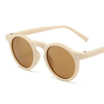 Frosted Round Outdoor Sun Protection Sunglasses