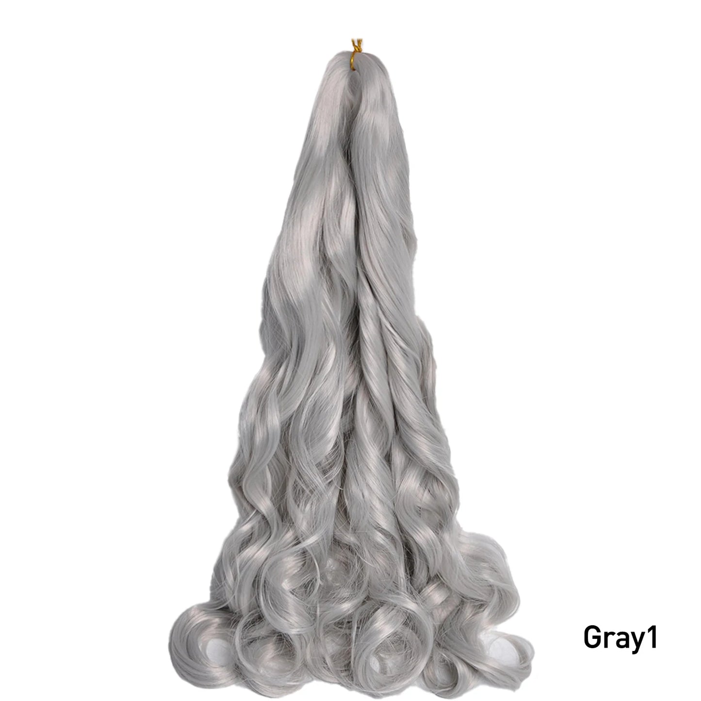 French Curls Braiding Hair 24Inch Hair Extensions