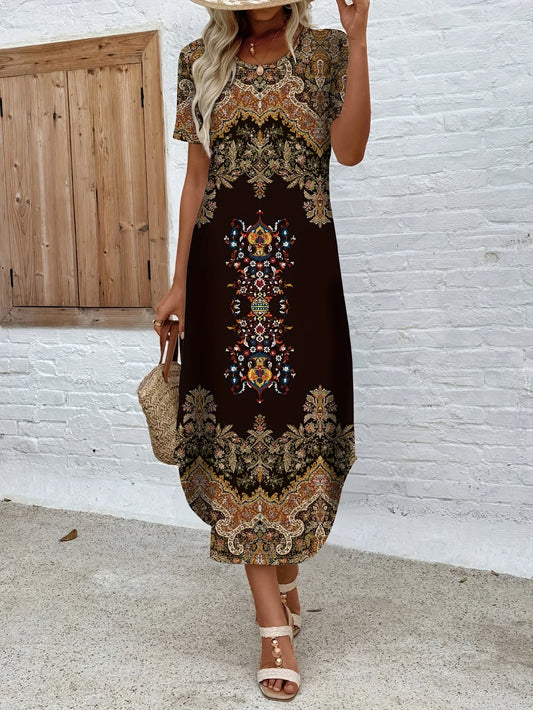 Elegant Loose Casual Dress