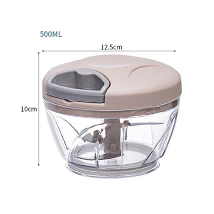 500/900ML Garlic Chopper Manual Garlic Press