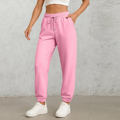 Straight Leg Elastic Waist Pants