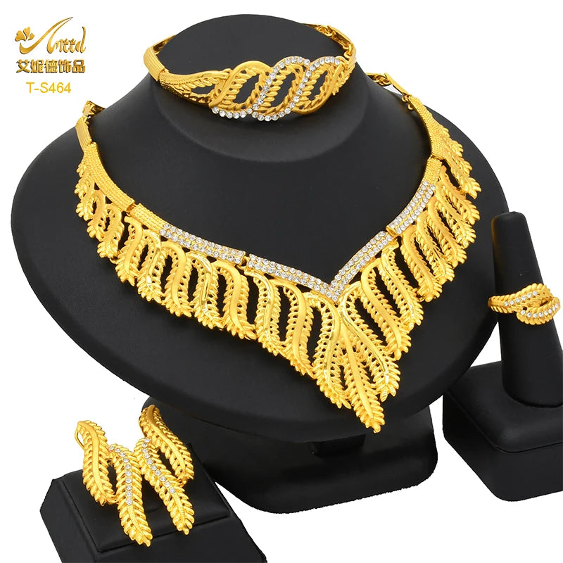 African Jewelry Big Necklace Jewelry Set