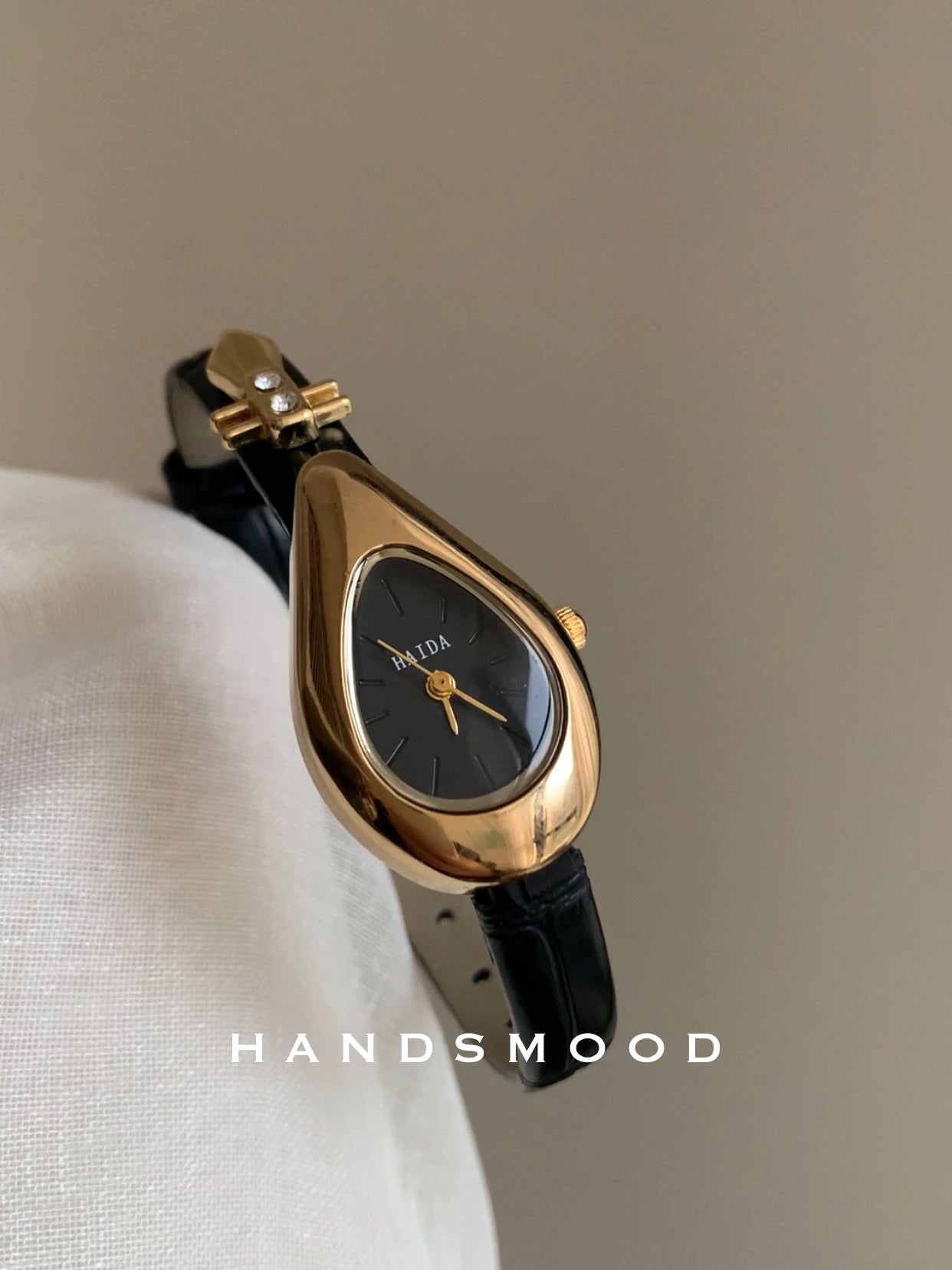 Elegantes relojes de cuarzo de cuero