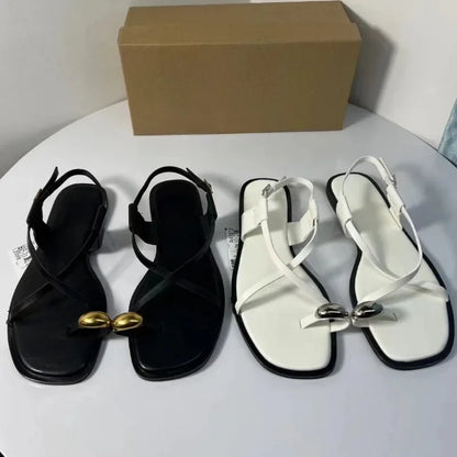 Flat Clip Toe Leisure Sandals