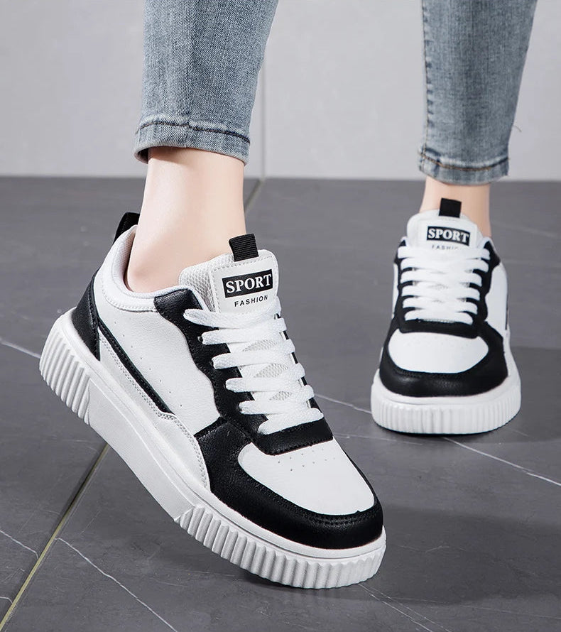 Breathable Walking Flat Shoes Sneakers