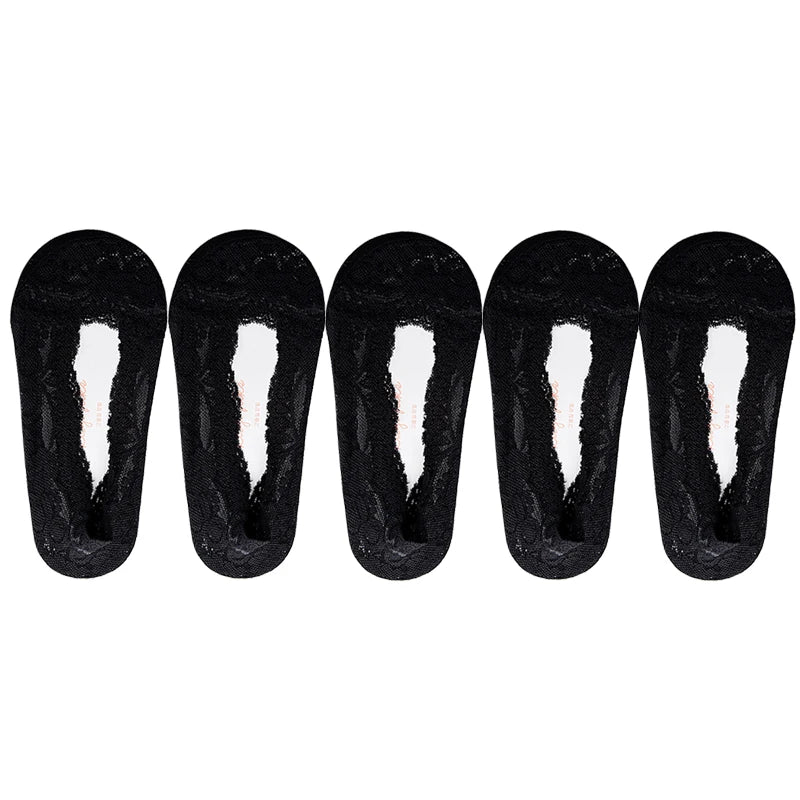 5 Pairs/Lot Ankle Short Thin Cotton Socks Set