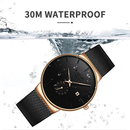 Ultra Thin Casual Quartz Watch