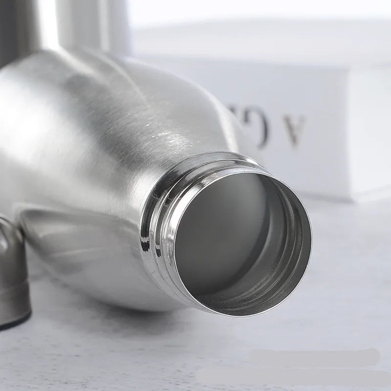 Stainless Steel Water 1 Liter  500 750 1000ml Bottles