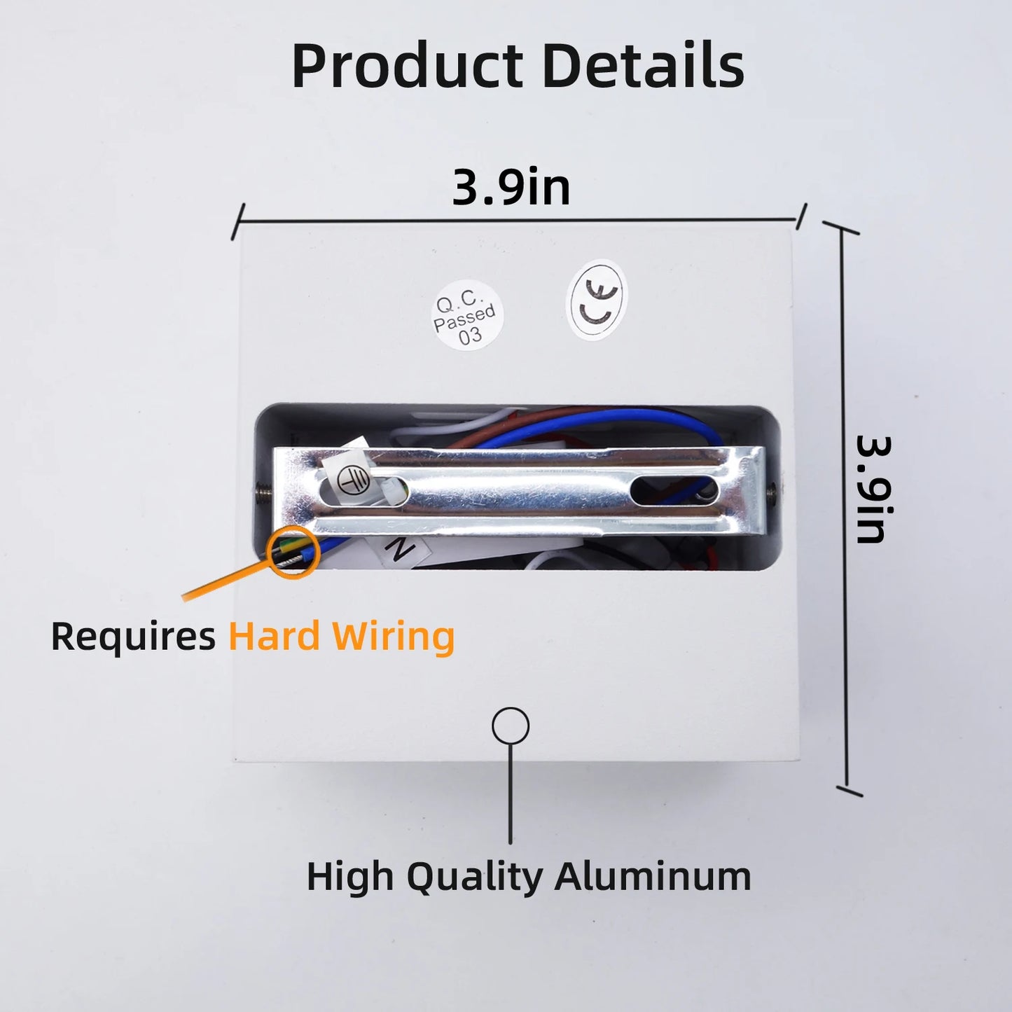 LED Wall Sconces 6W Modern Indoor Wall Lamp