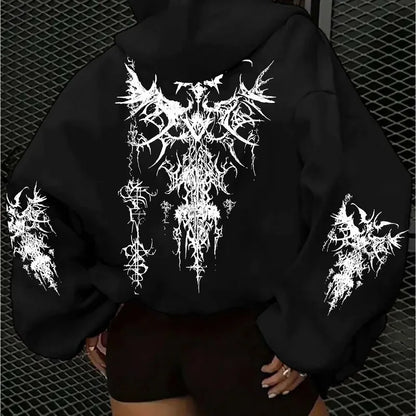 American Gothic Hoodie Casual Street Wear