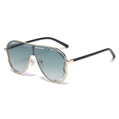 Vintage Round Circular Pilot Sunglasses