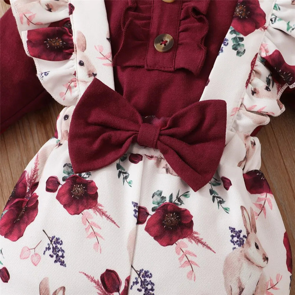 0-24 Months Newborn Baby Girl 3PCS Set