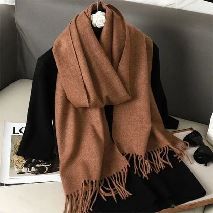 Scarf Warm Thicken Cashmere Shawl Scarves