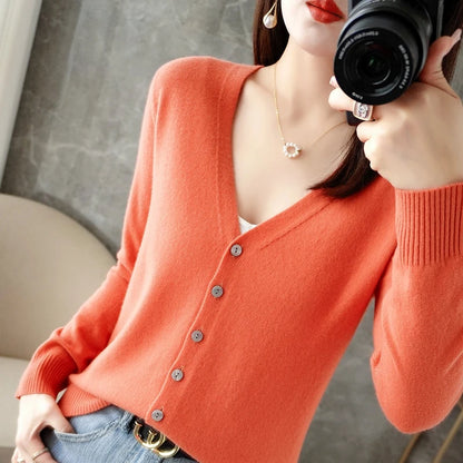 V-Neck Wind Loose Sweater