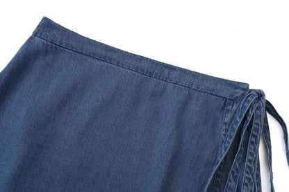 faldas vaqueras de una pieza tipo pareo