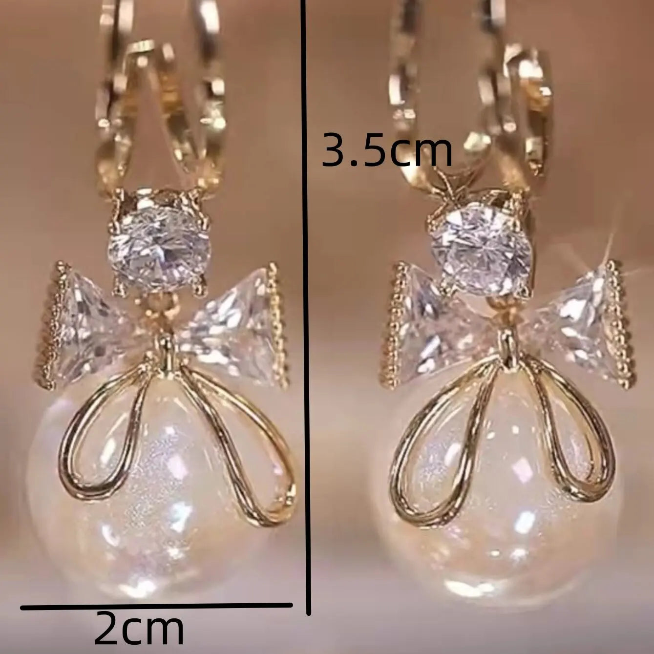 Bow Carnival Banquet Earrings