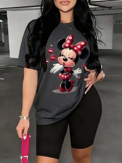 Minnie Mouse Short Sleeve Loose Fit T-shirt