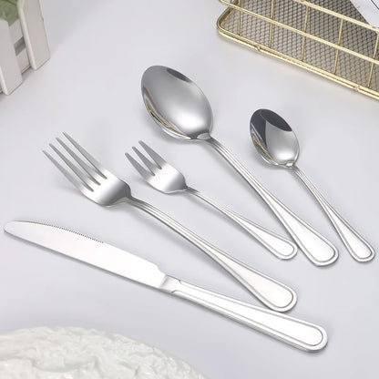 6/30pcs Stainless steel cutlery set