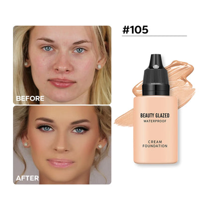 Waterproof Concealer Foundation Moisturizing