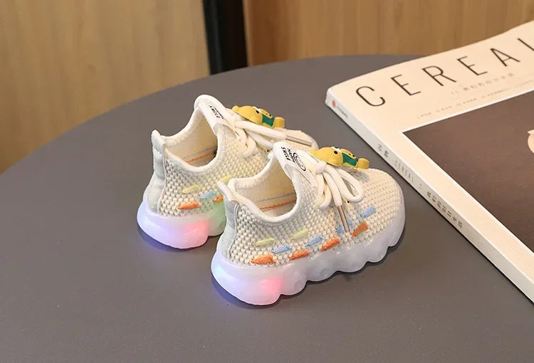 Children's Luminous Sneakers LED Flashing Shoes