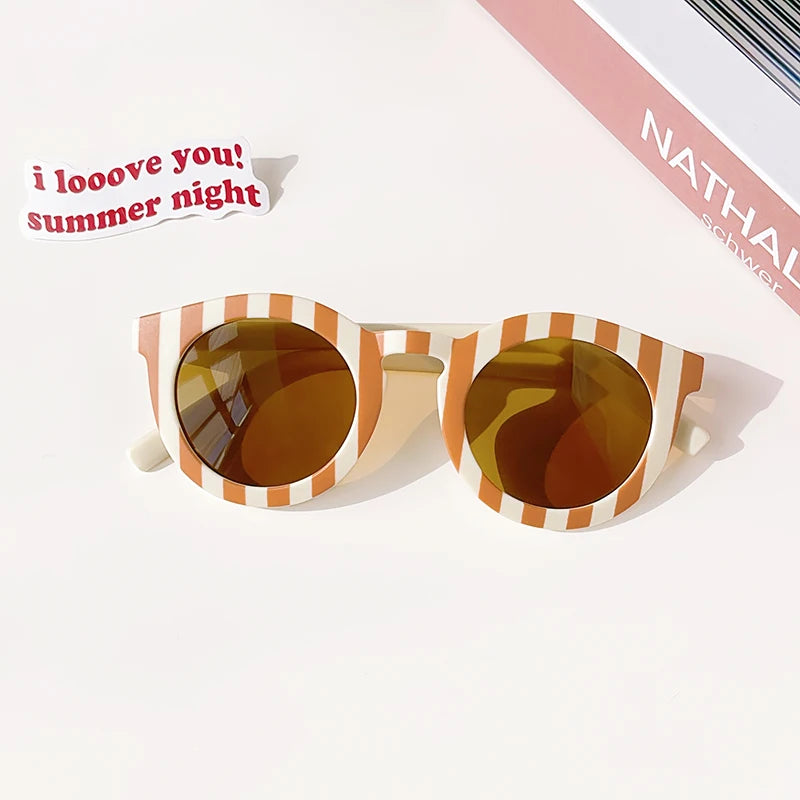 Frosted Round Outdoor Sun Protection Sunglasses