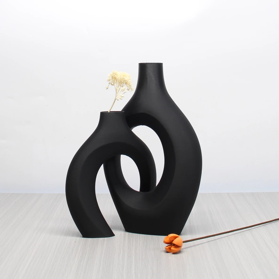 A Set of Bohemian Style Art Vases