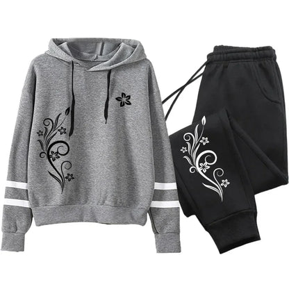 Outdoor Autumn Winter Hoodies Casual Stripe Sweatshirt Jogging