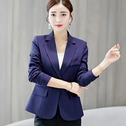Slim Blazers Lady Office Work Suit