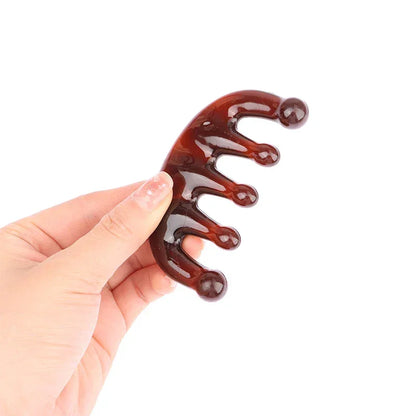 Five Teeth Meridian Massage Comb