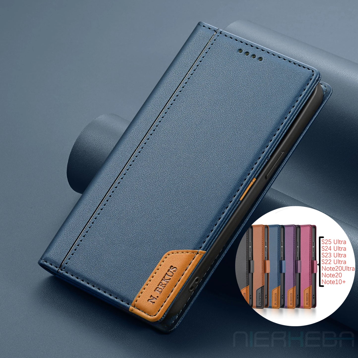 Magnetic Flip Leather Case Wallet Cover