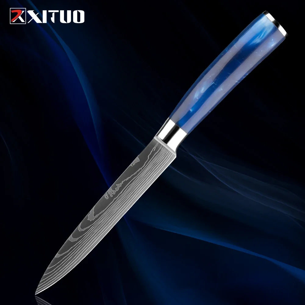 Stainless Steel Chef Knife Kitchen Knife Set